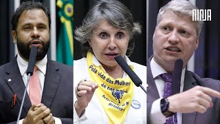 💣Henrique Vieira desarma histeria com argumentos💣Extremista perde o controle para ofender Lula💣 [upl. by Rehportsirhc5]