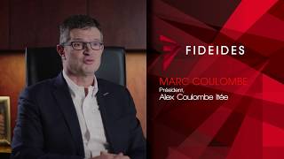 Marc Coulombe de Alex Coulombe ltée  Ambassadeur des Fidéides 2018 [upl. by Giddings599]