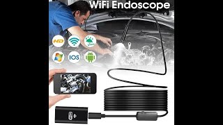 WIFI Endoscope Camera HD 1200P for Android amp IOS  Unboxing  Review  MatLogix [upl. by Rozalie388]