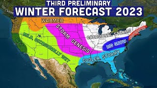 Third Preliminary Winter Forecast 2023 [upl. by Saunder]