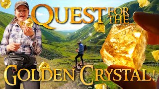 We Find GOLDEN Crystals Littering the Ground While Prospecting in the UK Plus crystal GIVEAWAY [upl. by Wallack48]