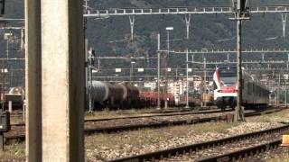 ferrovia FFS  SBB Linea S Gottardo Bellinzona e Biaschina [upl. by Youlton64]