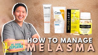 10 Ways to Manage Dark Spots of Melasma  Dermatologist Explains [upl. by Llerot]