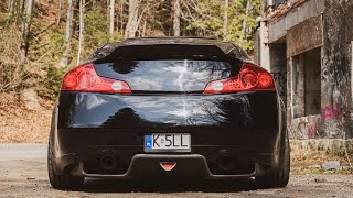 Infiniti G35 Exhaust Sound VQ35DE Dźwięk silnika [upl. by Yancy]