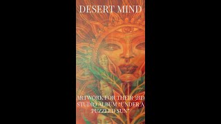 Desert Mind  Under a Puzzled Sun  Album Artwork [upl. by Notterb903]