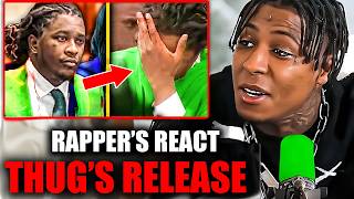 Rappers React to Young Thug Mistrial News [upl. by Berke]