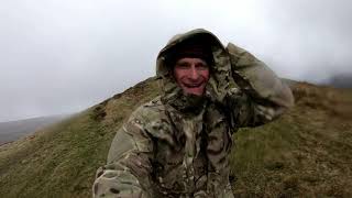 British army combat smock MTP waterproof test when waxed [upl. by Enitsirk839]