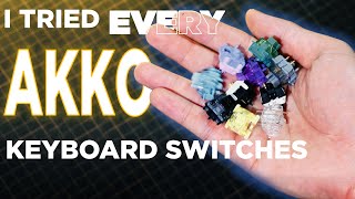 Should you buy Akko Switches in 2024 [upl. by Ahsi]