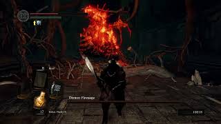 Lets Play Dark Souls Part 74 Asylum Demon but with Fire [upl. by Sublett751]