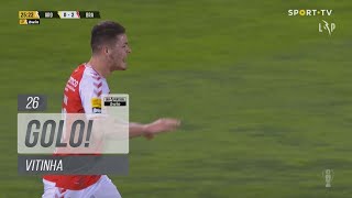 Goal  Golo Vitinha FC Arouca 03 SC Braga Liga 2122 16 [upl. by Millisent]