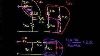 Equivalent Resistance ExampleHard Network 1 [upl. by Ridglea]