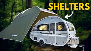 9 Side Entry Tents for Small Camper Trailers Expand Your Living Space [upl. by Ardnos]