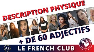 Décrire une personne en français 👨🏿‍🦱 👨🏼‍🦱 👩🏽‍🦱 👩🏻‍🦱   de 60 adjectifs [upl. by Ardnuhsal]