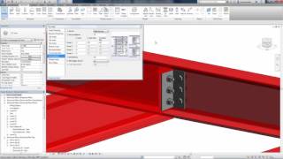 Revit 신규 기능 구조 설계  Autodesk Steel Connections for Revit [upl. by Brigg163]