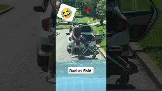 The Stroller Struggle Dad vs Fold shorts viralshorts funny capturelifemoment [upl. by Eserehs565]