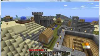 Minecraft  Millenaire Mod  Norman Player Houses [upl. by Jerroll]