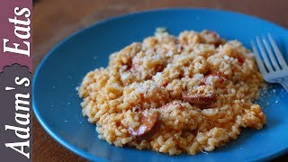 Chorizo amp roasted pepper risotto  How to make a risotto [upl. by Shannan747]