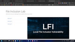 Tryhackme  File Inclusion Challenges  بالعربي [upl. by Lyrrad]