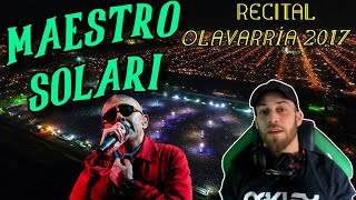 🇦🇷INDIO SOLARI RECITAL OLAVARRÍA 2017 REACCIONANDO ARGENTINA🇪🇦 [upl. by Ancelin72]