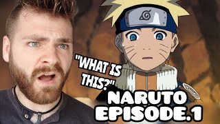 WHAT IS NARUTO  NARUTO  Episode 1  New Anime Fan  REACTION [upl. by Zetnahs900]