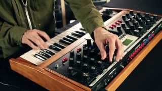 Moog Voyager Synthesizer Demo [upl. by Aiuoqes]