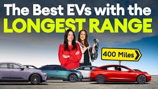 Revealed the Best EVs with the LONGEST RANGE  Electrifying [upl. by Fawna]