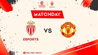 Efootball Championship Pro AS Monaco vs Manchester United [upl. by Nangem]