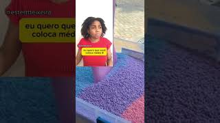 HISTORIA DE SLIME COM estertteixeira slime satisfatórias viraliza youtube like tiktok [upl. by Nnyw]