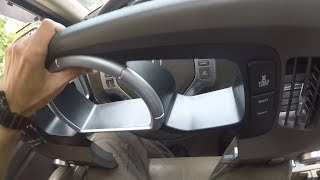 How to remove dashboard trim Honda Ridgeline to get to cluster radio or ac control [upl. by Aihseyt711]