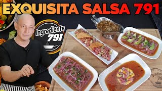 Como hacer SALSA para el ATÚN Receta Ingrediente 791 [upl. by Ehcar]