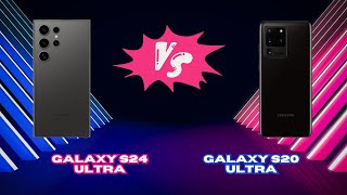 Galaxy S24 Ultra vs Galaxy S20 Ultra  Compare [upl. by Schaffel893]