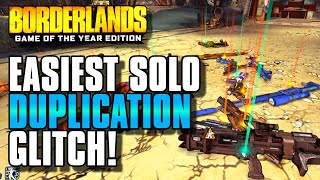 SOLO Duplication Glitch For All Platforms Working In 2024  Borderlands Remastered [upl. by Uund]