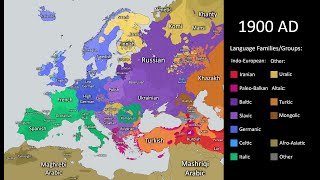 The History of the European languages 4000 BC  2021 AD [upl. by Annoyt]