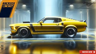 2025 Mustang Boss 302 Is Finally Here  The Ultimate Muscle Car Just Got Better [upl. by Nnaylrebmik]