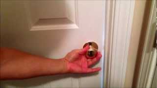 How To Pick A Bathroom Or Bedroom Door Lock [upl. by Jacobina]