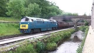 D1015 leaving Haworth 21st June 2024 [upl. by Tiena]