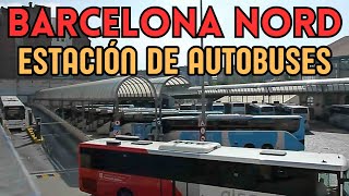 Estación de autobuses BARCELONA NORD Viajes nacionales e internacionales [upl. by Ole322]