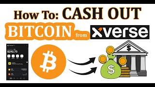 How To Cash Out Bitcoin from Xverse Wallet Easy Way to Turn BTC into Money in Your Bank Account [upl. by Lydia]