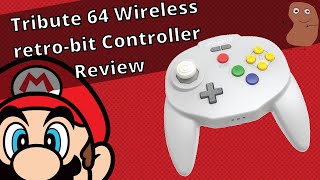 Tribute 64 Wireless retrobit Controller Review [upl. by Livi]