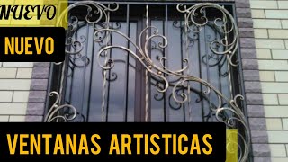 REJAS PARA VENTANAS ARTISTICAS 📥📥 Link de Descarga en la descripción✔️✔️ [upl. by Ahslek]