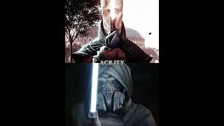 Darth Plagueis vs Plo Koon starwars shorts [upl. by Aetnuahs]