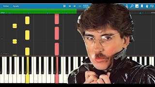 Charly garcia  Demoliendo Hoteles  Piano Tutorial [upl. by Vanessa607]