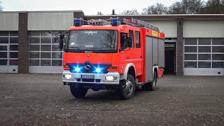 Ankommende FFlerWachausfahrt LF 1612 Freiwillige Feuerwehr Norderstedt  Garstedt [upl. by Nahrut]