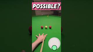 Snooker Straight Cueing 🔴⚪️🔴 GoPro Headcam POV [upl. by Kingsley]