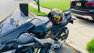 2022 APRILIA RSV4 FACTORY ULTRA DARK FITTED WITH SC PROJECT CRT WALK AROUND amp SOUND [upl. by Coopersmith137]