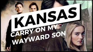 Kansas  Carry On My Wayward Son Lyrics [upl. by Randene378]