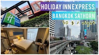 Holiday Inn Express Bangkok Sathorn  IHG Budget Hotel Bangkok 2022 [upl. by Eanel]