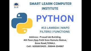 Python  lambda  map  filter functions [upl. by Attwood]