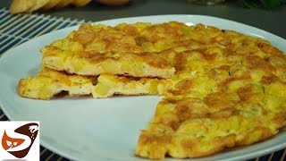 FRITTATA DI PATATE FILANTE croccante in padella 🥔 ricetta facile e veloce [upl. by Enelear]