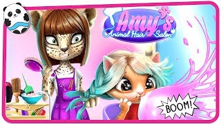 Fun Animals Care amp Pet Makeover  Amys Animal Hair Salon  Dress Up Game for Kids and Children [upl. by Caputo297]